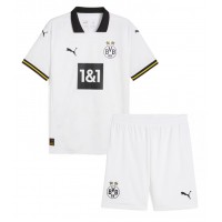 Fotbalové Dres Borussia Dortmund Felix Nmecha #8 Dětské Alternativní 2024-25 Krátký Rukáv (+ trenýrky)